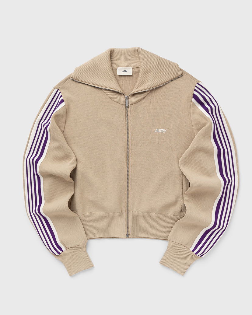 Jakna Autry Track Jacket Bež | JAPWB7KT