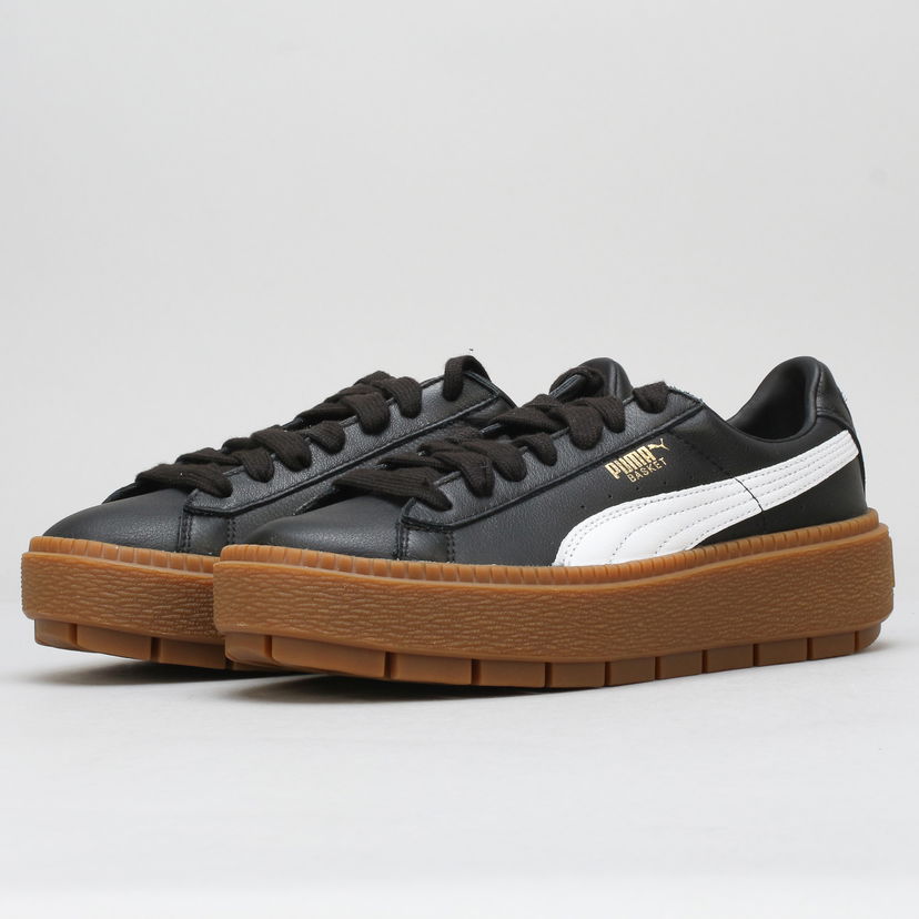 Tenisice i cipele Puma Platform Trace L Wn's black - white Crna | 366109 01
