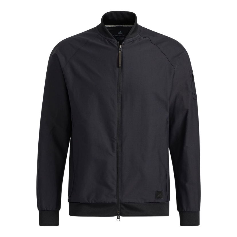 Bomber jakna adidas Originals Golf Full-Zip Jacket Crna | H64637