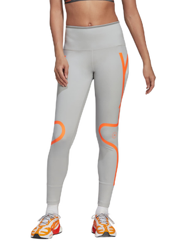 Tajice adidas Performance Stella McCartney x True Pace Tight Siva | HD9116