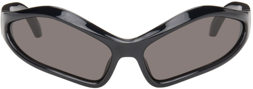 Sunčane naočale Balenciaga Fennec Oval Sunglasses Siva | BB0314S