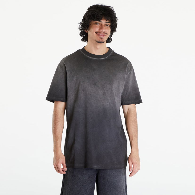 Majica kratkih rukava Urban Classics Oversized Sun Bleached Tee Black Crna | TB6415-00007