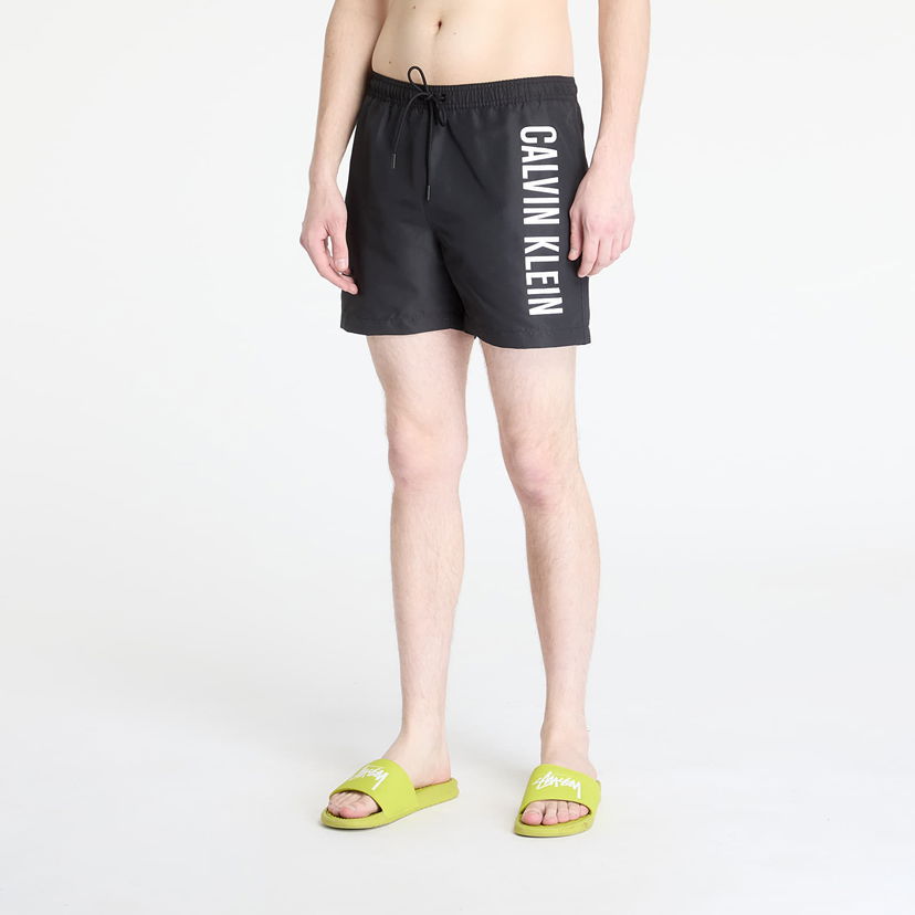 Kupaći kostimi CALVIN KLEIN Calvin Klein Jeans Medium Drawstring Boardshorts Crna | KM0KM01092 BEH
