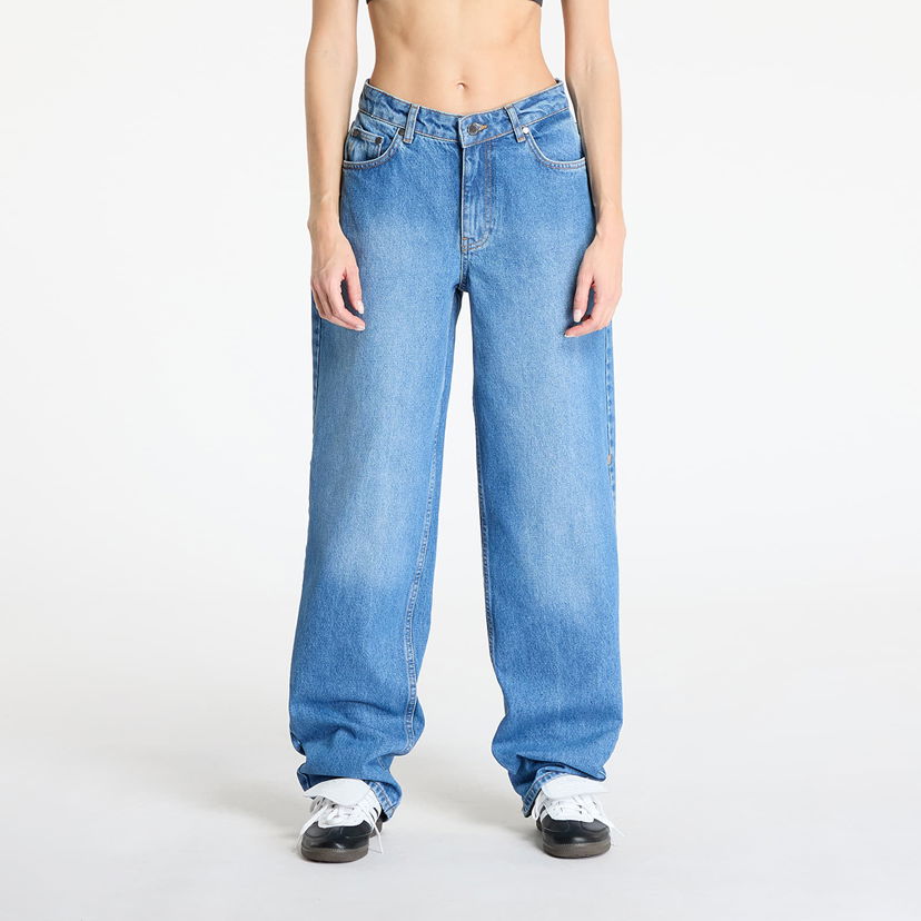 Jeans DAILY PAPER Daily Paper Asola Avery Wide Leg Jeans Plava | 2511147