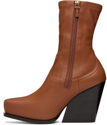 Tenisice i cipele Stella McCartney Stella McCartney Cowboy Ankle Boots Smeđa | 810134W1IL0, 2