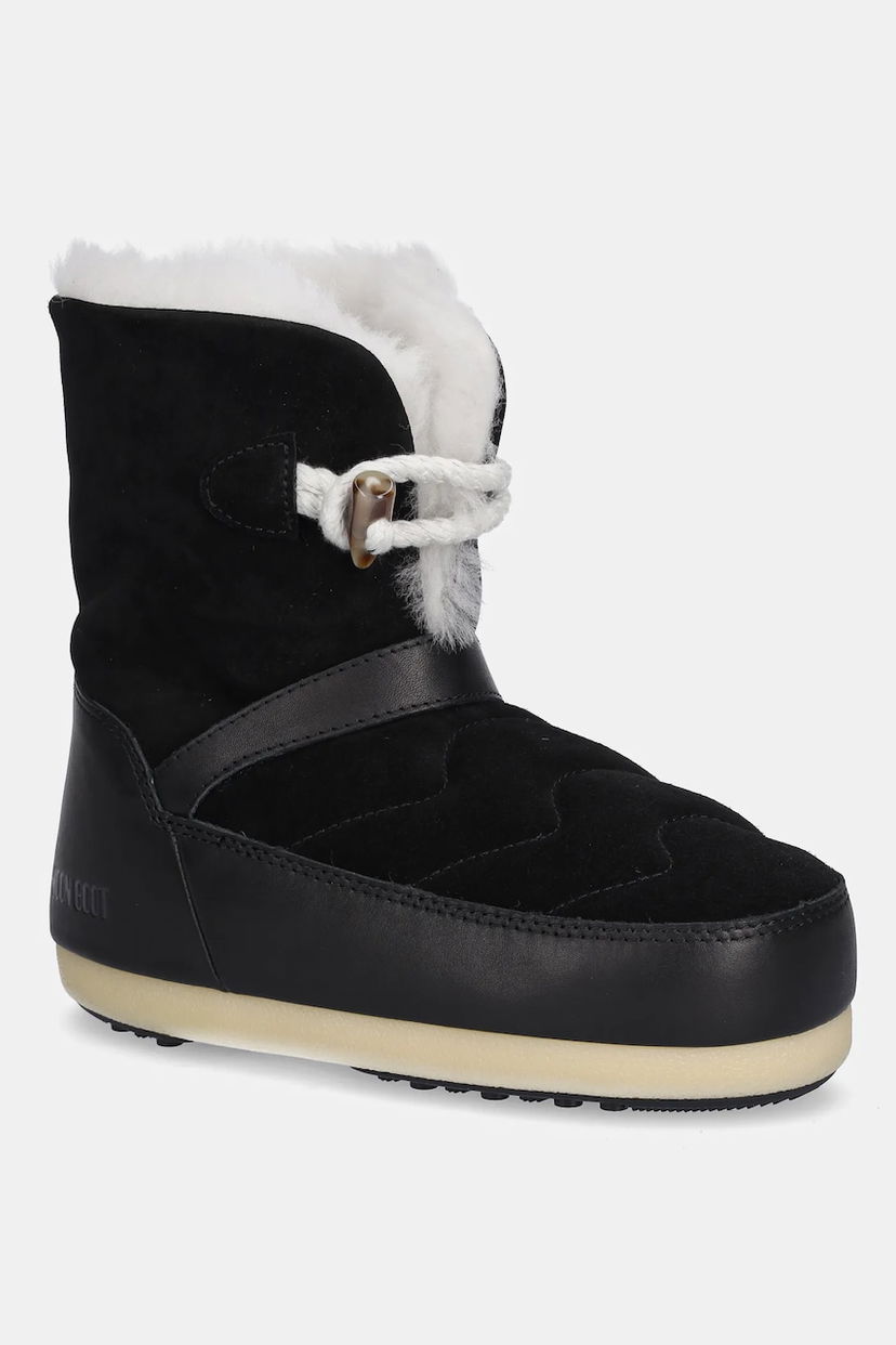Tenisice i cipele Moon Boot Suede Snow Boots EVX IGLOO Crna | 80D1470070.NL02