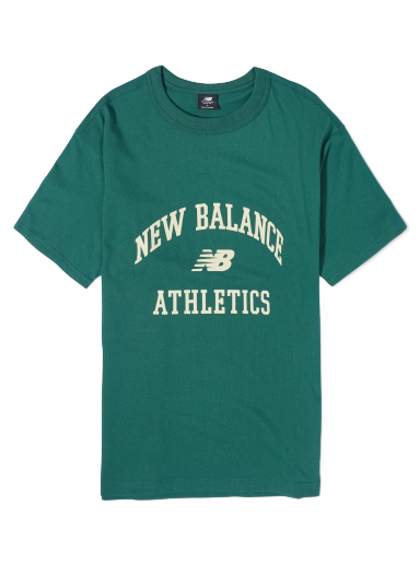 Majica kratkih rukava New Balance Athletics Varsity Graphic T-Shirt "Nightwatch Green" Zelena | MT33551-NWG