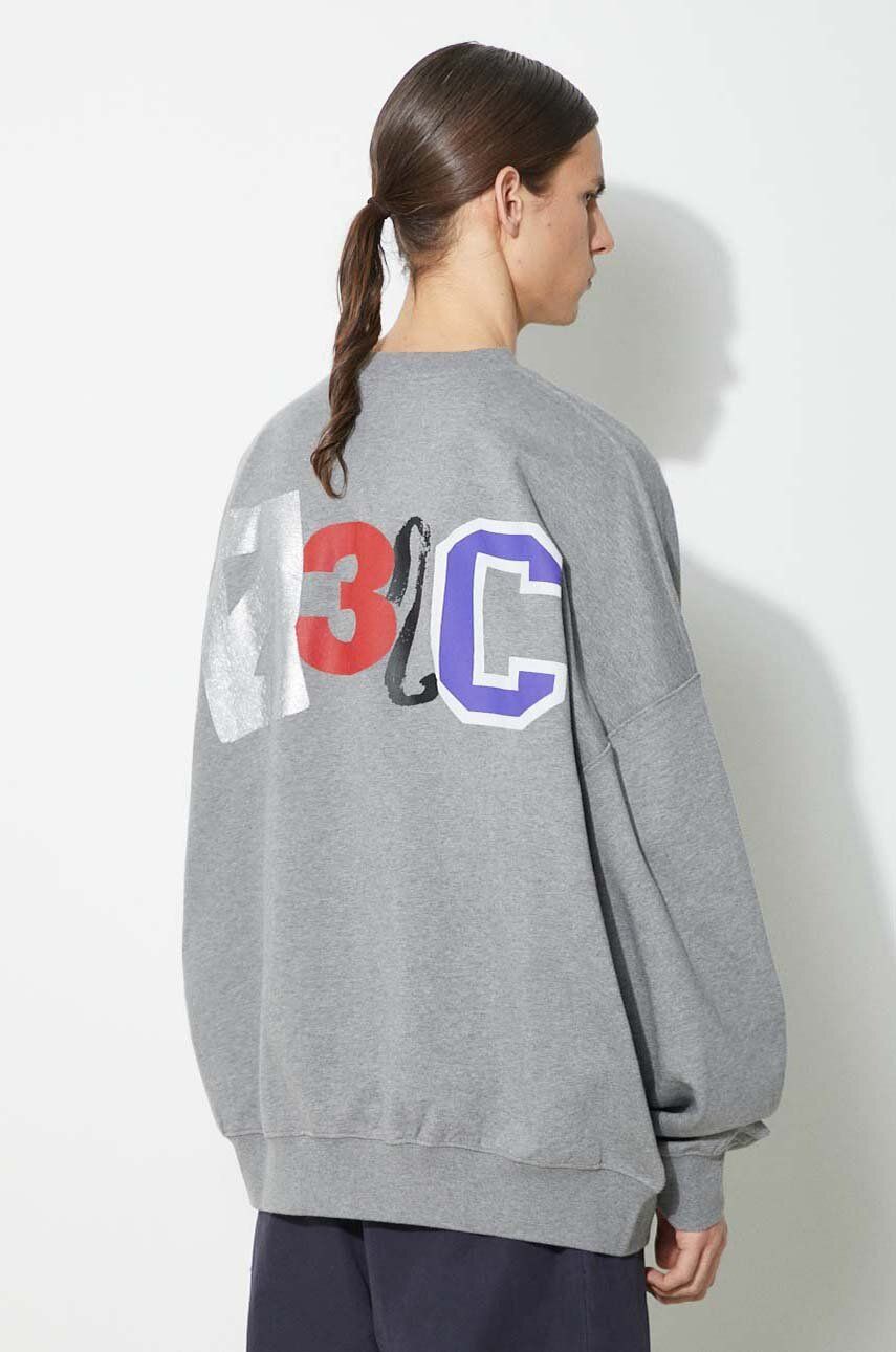 Dukserice 032C Mutli-Media' Bubble Sweatshirt With Print Siva | SS24.C.2022, 0