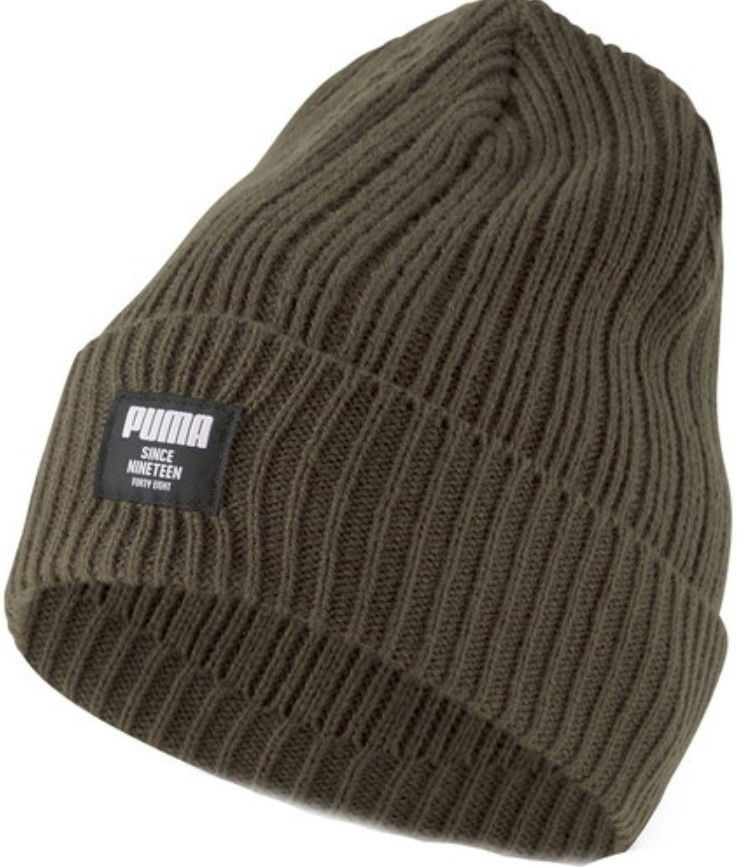 Kapica Puma Puma Ribbed Classic Beanie Zelena | 02283109