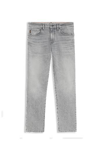Jeans BOSS Maine Regular-Fit Comfort-Stretch Jeans Siva | 50544654