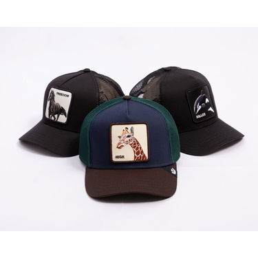 Kapa Goorin Bros. Tricolor Giraffe Trucker Hat Višebojno | 101-2347-MULTI, 3