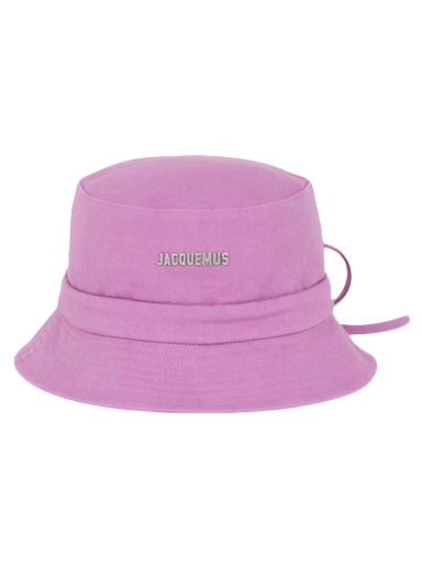 Šešir Jacquemus Le Bob Gadjo Bow Knotted Ljubičasta | 223AC001-5012-640