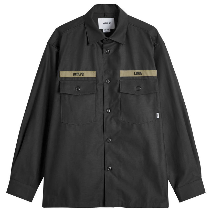 Košulja WTAPS Utility Shirt Crna | 242WVDT-SHM01-BLK