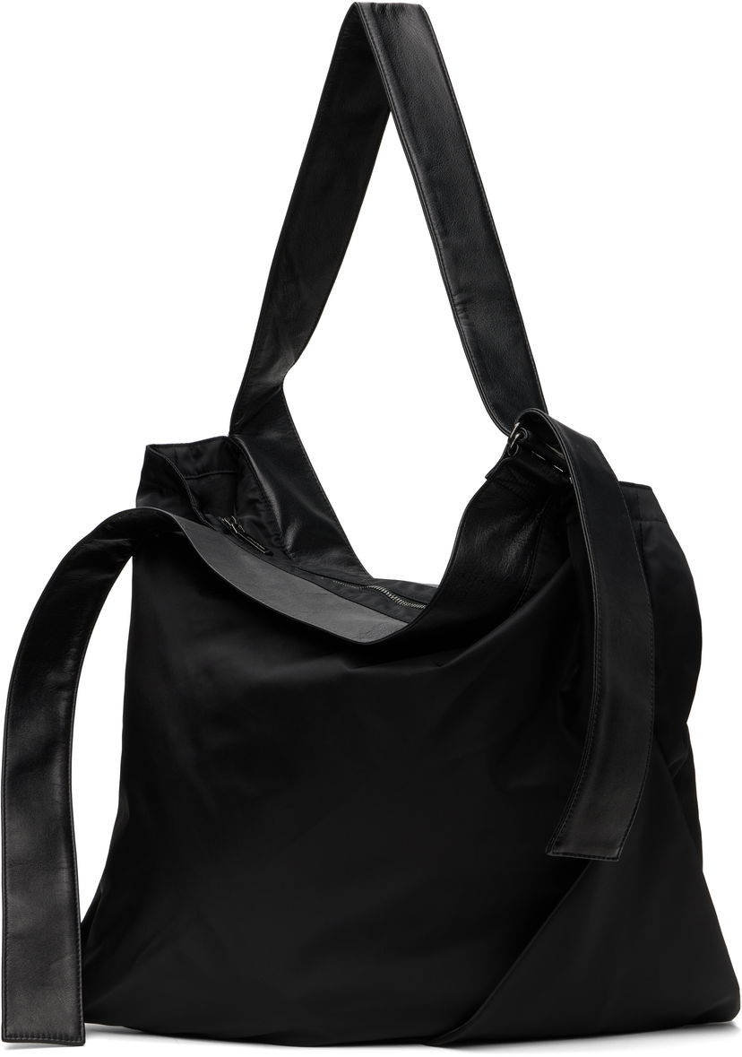Tote bag Yohji Yamamoto YOHJI YAMAMOTO Drape Belt Tote Crna | DP-I36-831