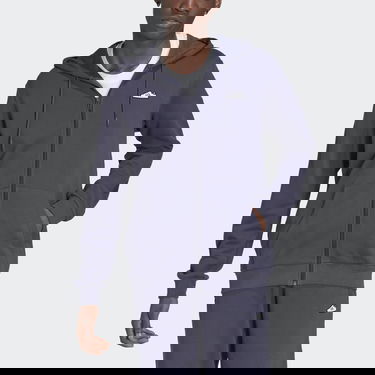 Dukserice adidas Originals Embroidered Zip Tamnoplava | IA3937, 5