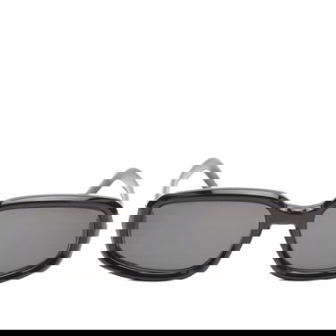 Sunčane naočale RETROSUPERFUTURE Troll Rectangular Frame Sunglasses Crna | 8059026147956, 2