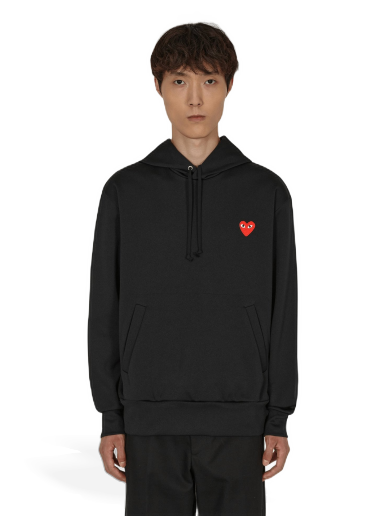 Dukserice Comme des Garçons Play Pullover Hoody Crna | P1T174-1