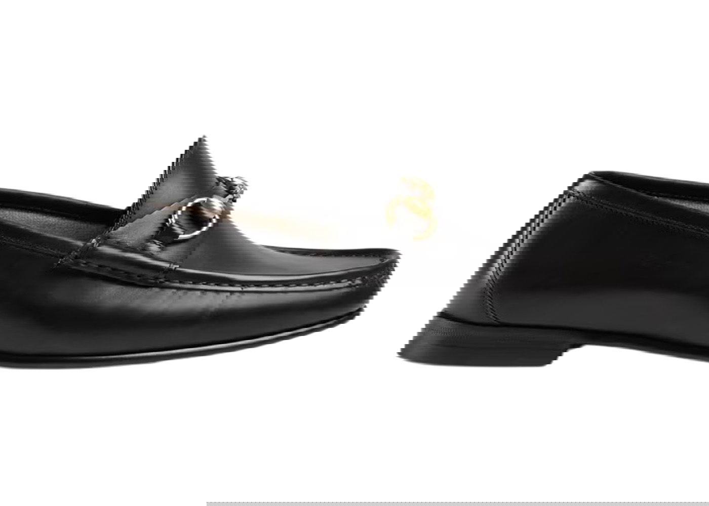 Tenisice i cipele Gucci 1953 Horsebit Loafer 'Black Leather'' Crna | 307929 BLM00 1000, 0