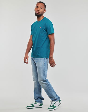 Majica kratkih rukava Levi's SS ORIGINAL HM TEE Tirkiz | 56605-0184, 2