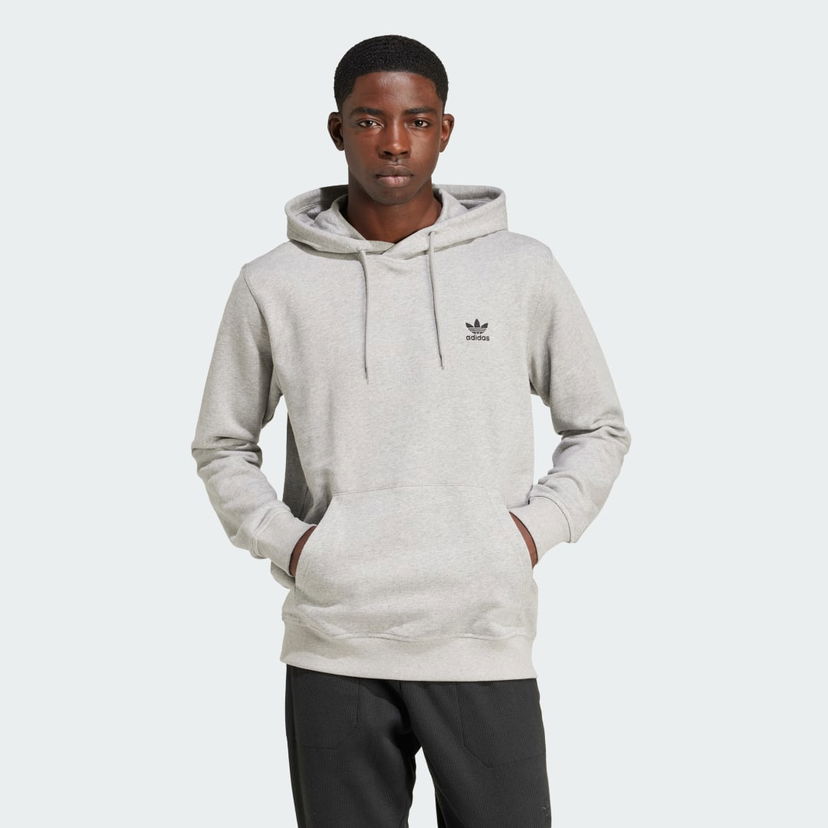 Dukserice adidas Performance Essentials Hoodie Siva | IX7670