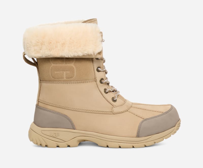 Odjeća UGG ® Butte Logo Boot in Brown, Bež | 1150010-MDSD