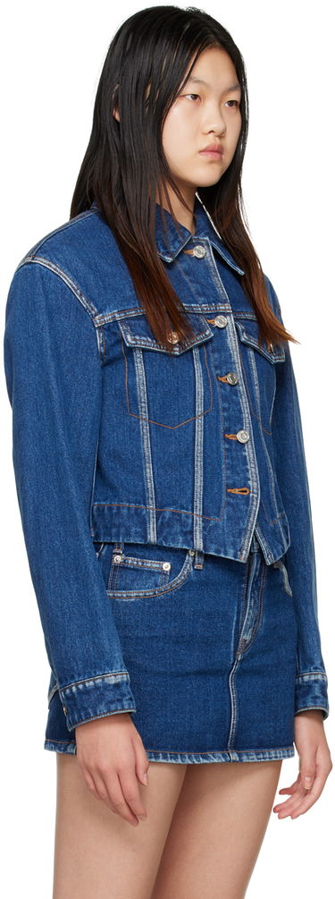 Jakna We11done We11done V-Line Denim Jacket Plava | WD-DJ3-22-330-W-BL, 1