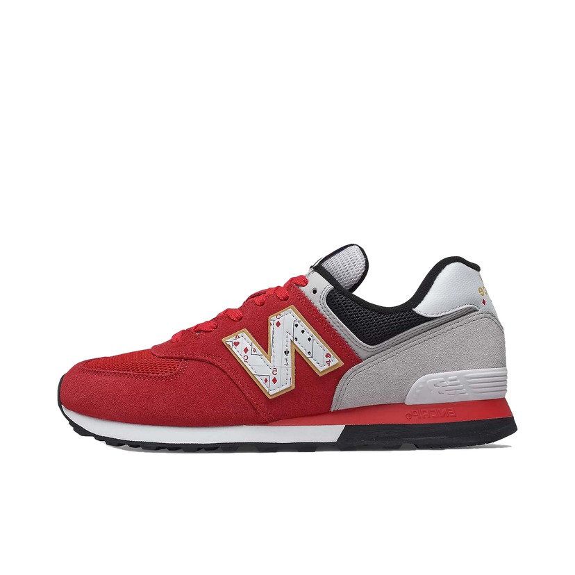 Tenisice i cipele New Balance 574 Playing Card Red Crvena | ML574WI2
