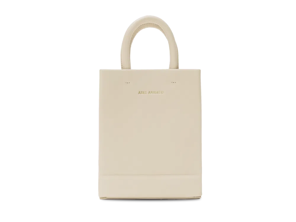 Tote bag AXEL ARIGATO Shopping Bag Mini Bež | 13178, 0