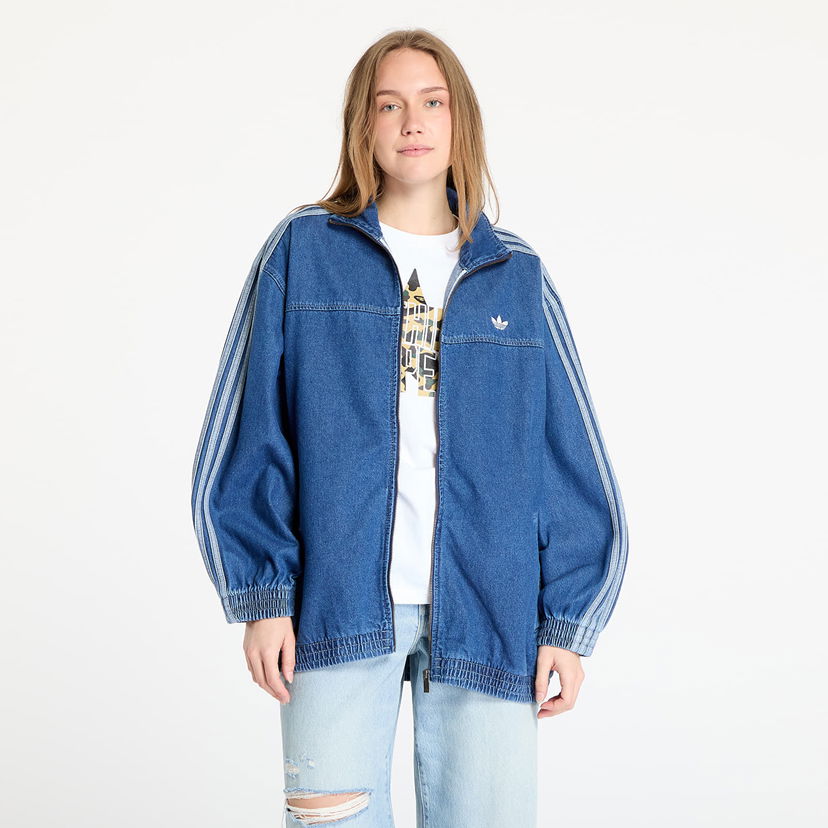 Jakna adidas Originals Adicolor Denim Adilenium Track Top Plava | JY2896