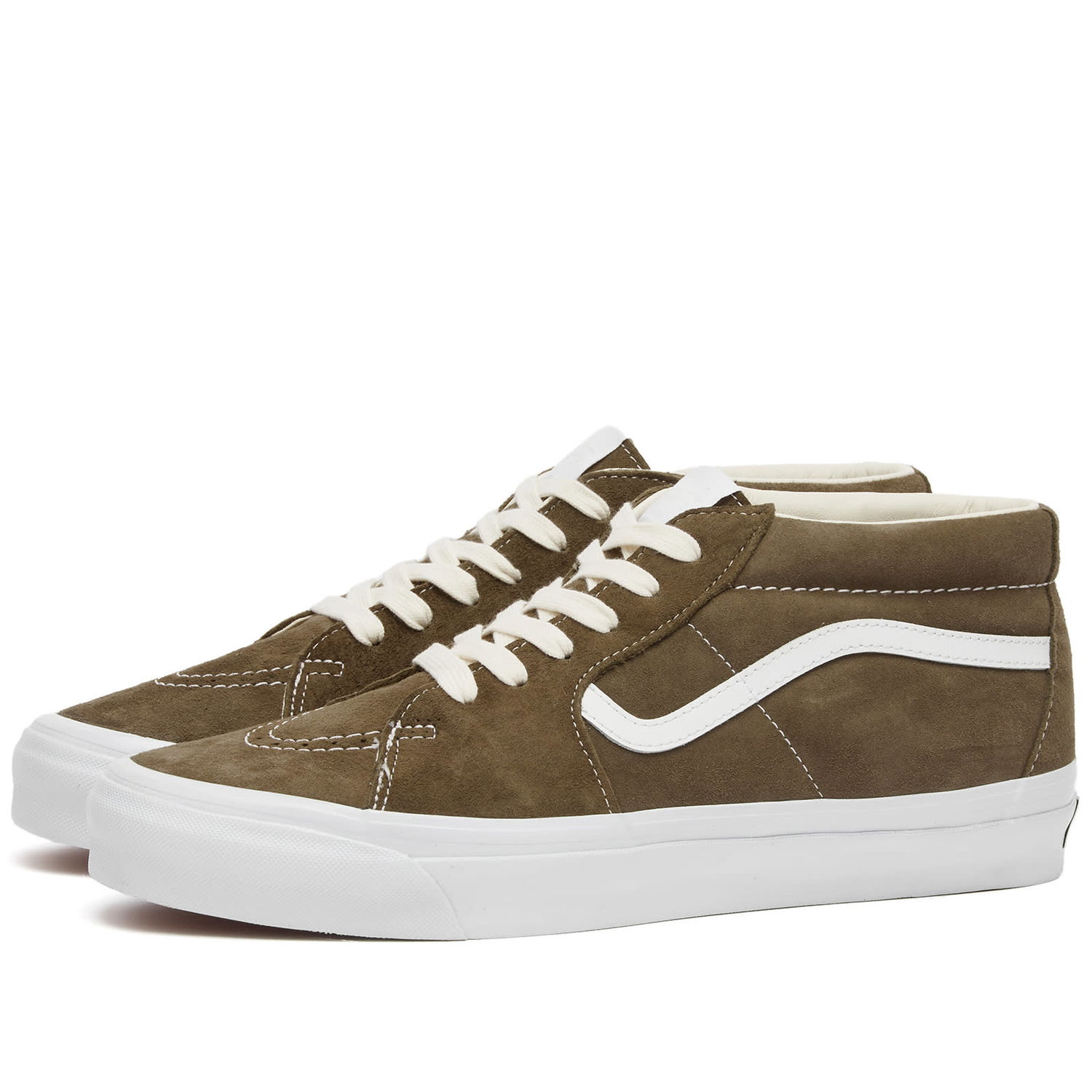 Tenisice i cipele Vans Sk8-Mid Reissue 83 Sneakers in Lx Pig Suede Sea Turtle Zelena | VN000CQQCHZ, 0
