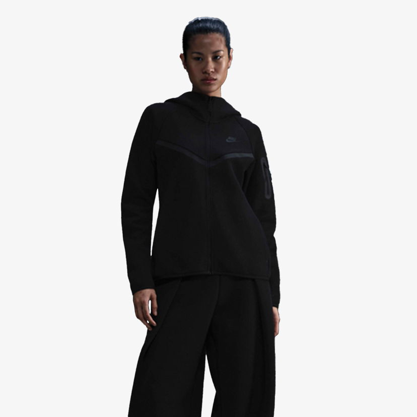 Dukserice Nike Tech Fleece Full-Zip Hoodie Crna | HV6747-010