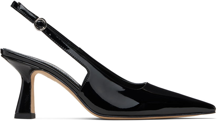 Dodaci Aeyde Aeyde Fernanda Slingback Heels Crna | A12-PU-ISOSS75ST-223-800-048