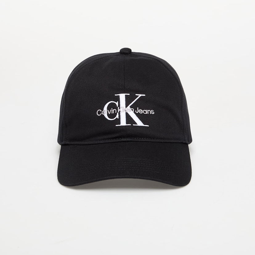 Kapa CALVIN KLEIN Calvin Klein Monologo Embroidery Cap Crna | LV04G5004G UB1