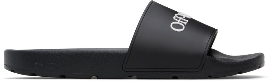 Tenisice i cipele Off-White Black Bookish Pool Slides Crna | OWIU001C99MAT0011001, 0