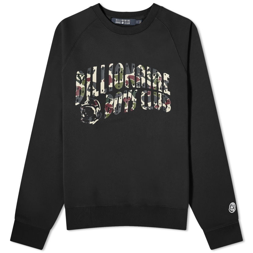Dukserice BILLIONAIRE BOYS CLUB Duck Camo Arch Logo Crew Sweat Crna | B23428-BLK