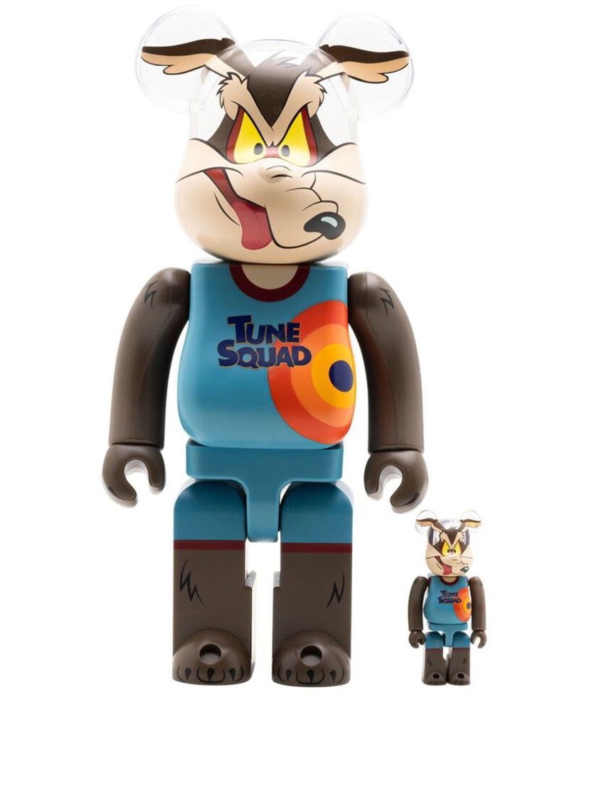 Kolekcionarsko Medicom Toy Wile E. Coyote "Space Jam: A New Legacy" BE@RBRICK 100% and 400% figure set - Brown Bež | MEDI295222273222