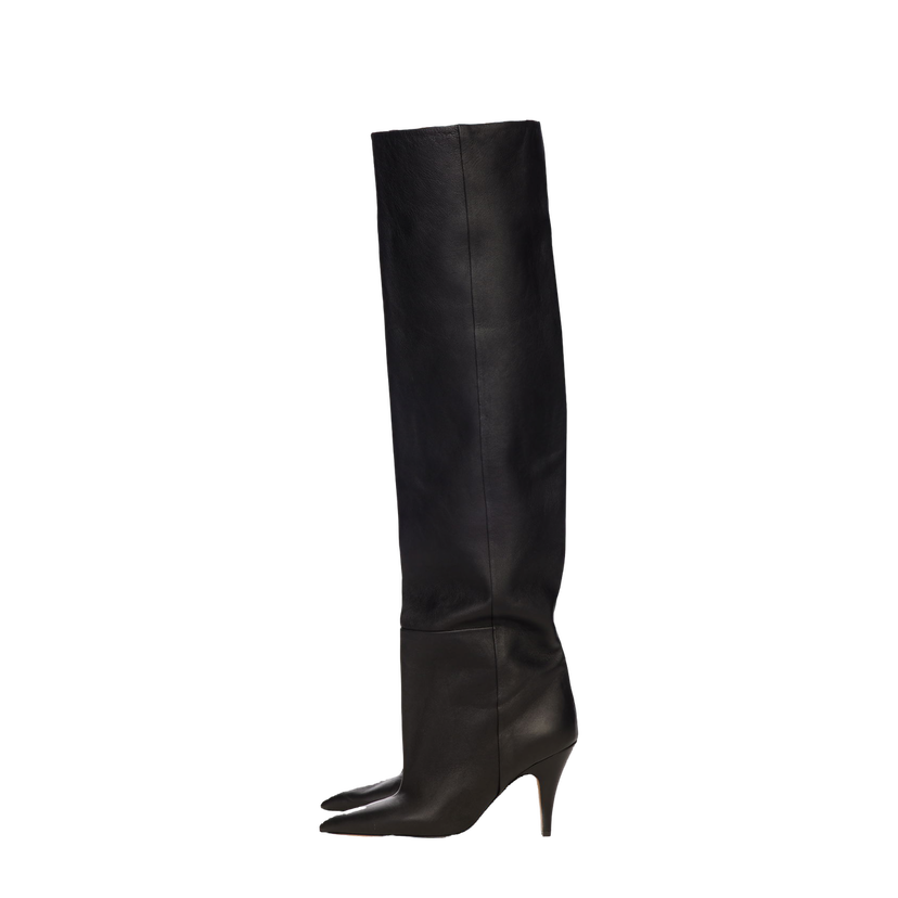 Tenisice i cipele Khaite Black 'The River' Tall Boots Crna | F1080-845