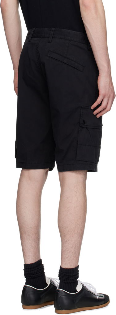 Kratke hlače Stone Island Stone Island Supima Cotton Twill Stretch-TC Cargo Shorts Crna | K1S15L100011S0010, 2