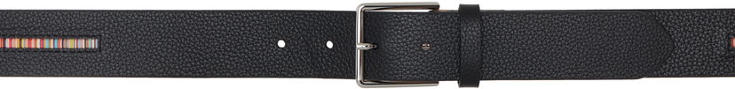 Pojasevi Paul Smith Grained Leather Signature Stripe Belt Crna | M1A-5775-BINSTD-79