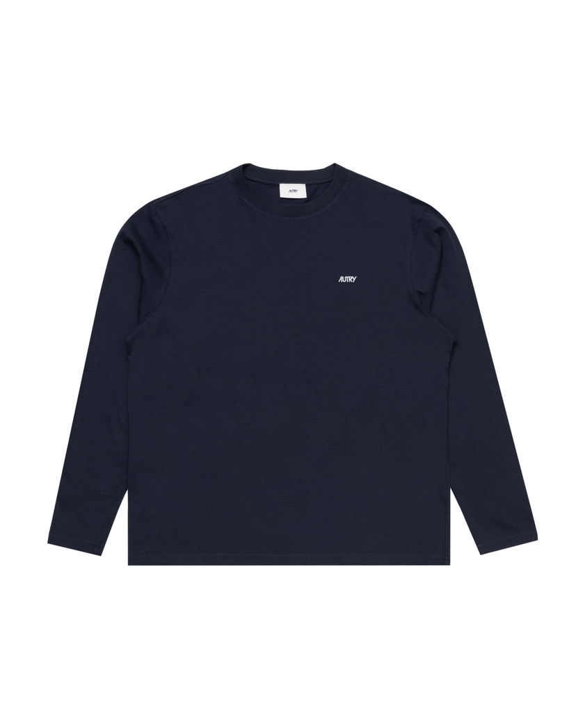 Majica kratkih rukava Autry Autry Long Sleeve T-Shirt Tamnoplava | LSPXA6JB