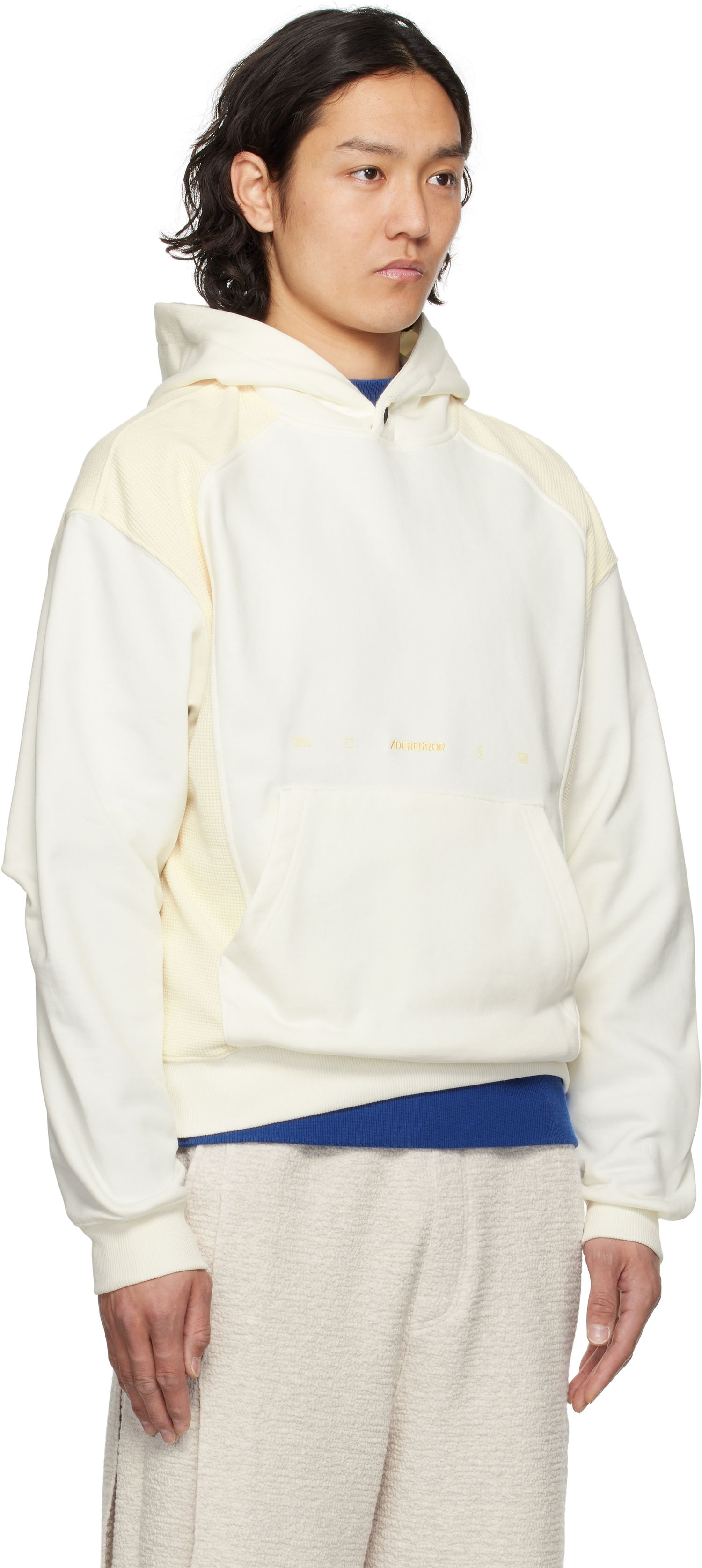 Dukserice ADER ERROR ADER error Product. 28 Hoodie Bijela | BO01SSHD0101IV, 1