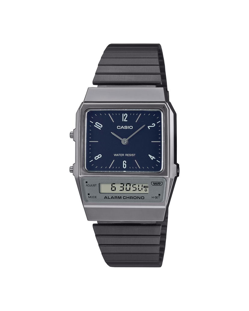 Satovi CASIO Digital Watch with Alarm and Chronograph Metalik | AQ-800EB-2AEF