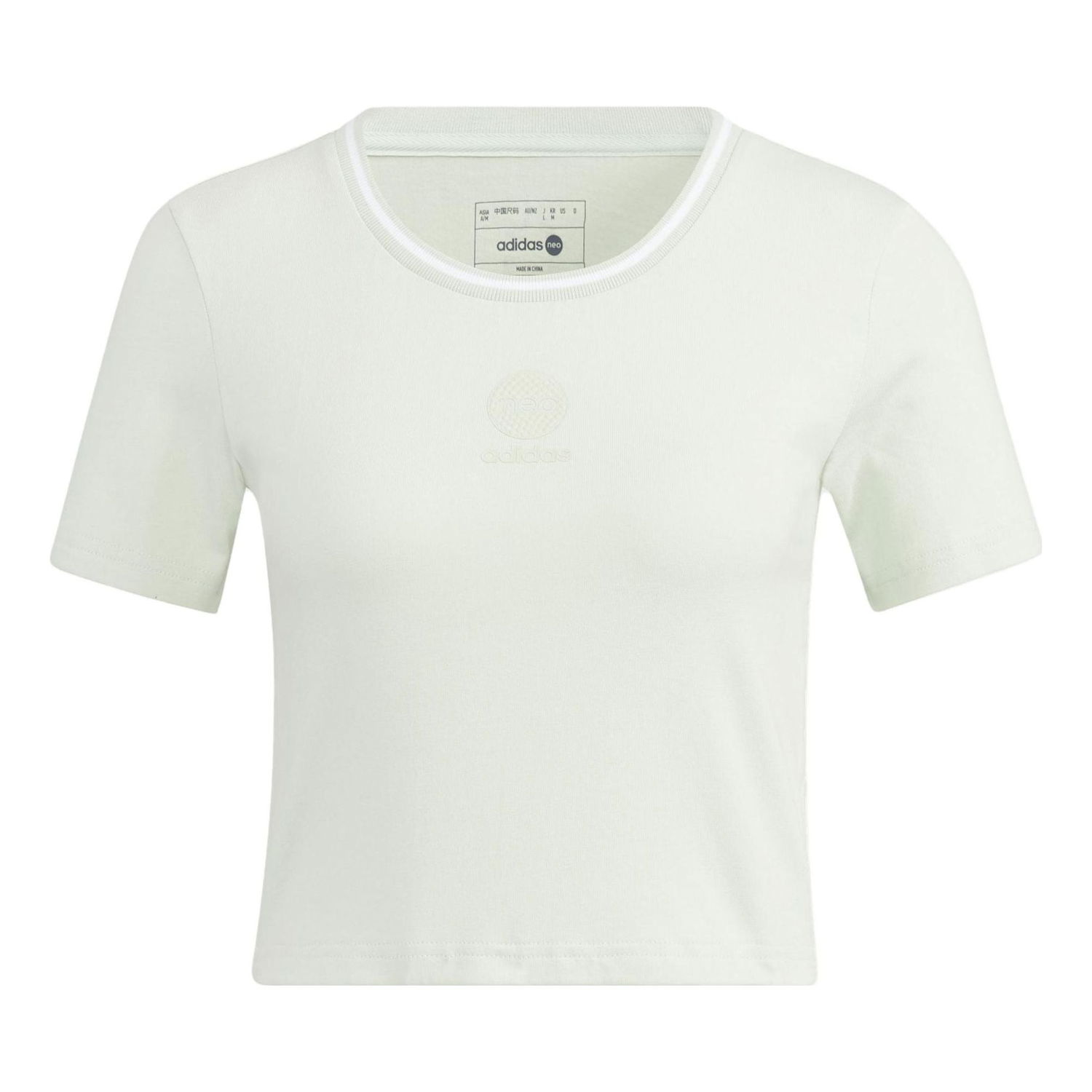 Crop top adidas Originals Adult Basketball T-Shirt Zelena | HM1986, 0