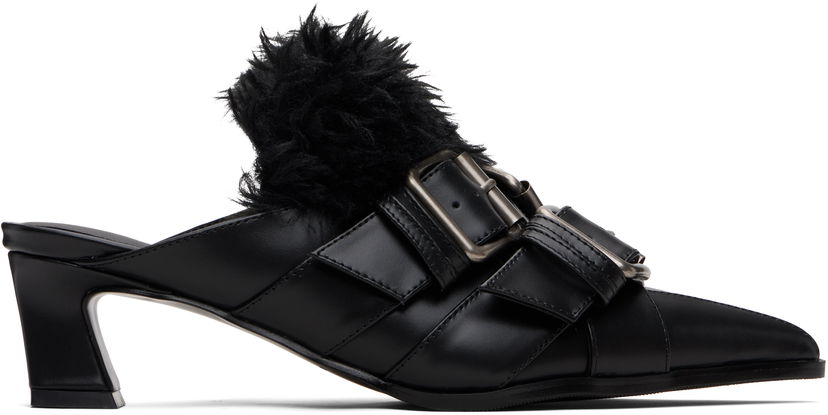 Dodaci Andersson Bell Andersson Bell Layered Strap Mule Heels Crna | aaa485w