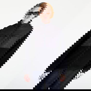 Bomber jakna Urban Classics Patched Sherpa Jacket Crna | TB5539 black, 0