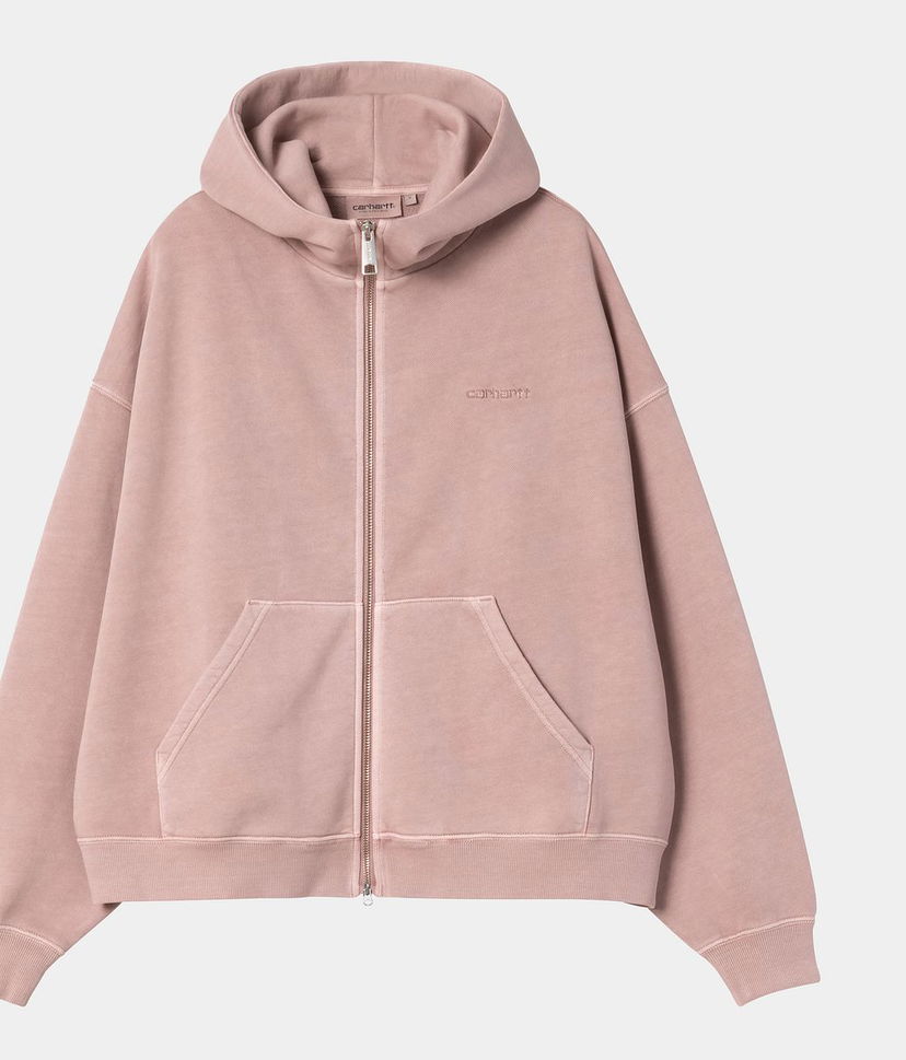 Dukserice Carhartt WIP Women's Hooded Benton Jacket Ružičasta | I035525_4