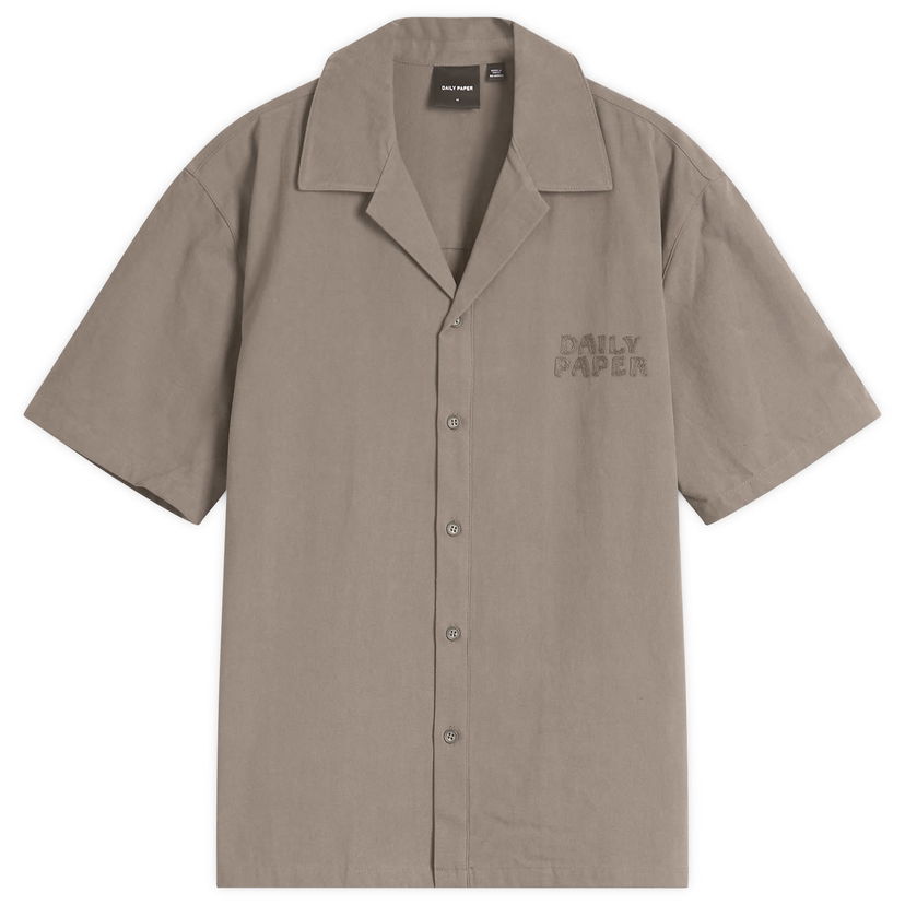Košulja DAILY PAPER Daily Paper Chain Stitch Vacation Shirt, Size Large Bež | 2511125
