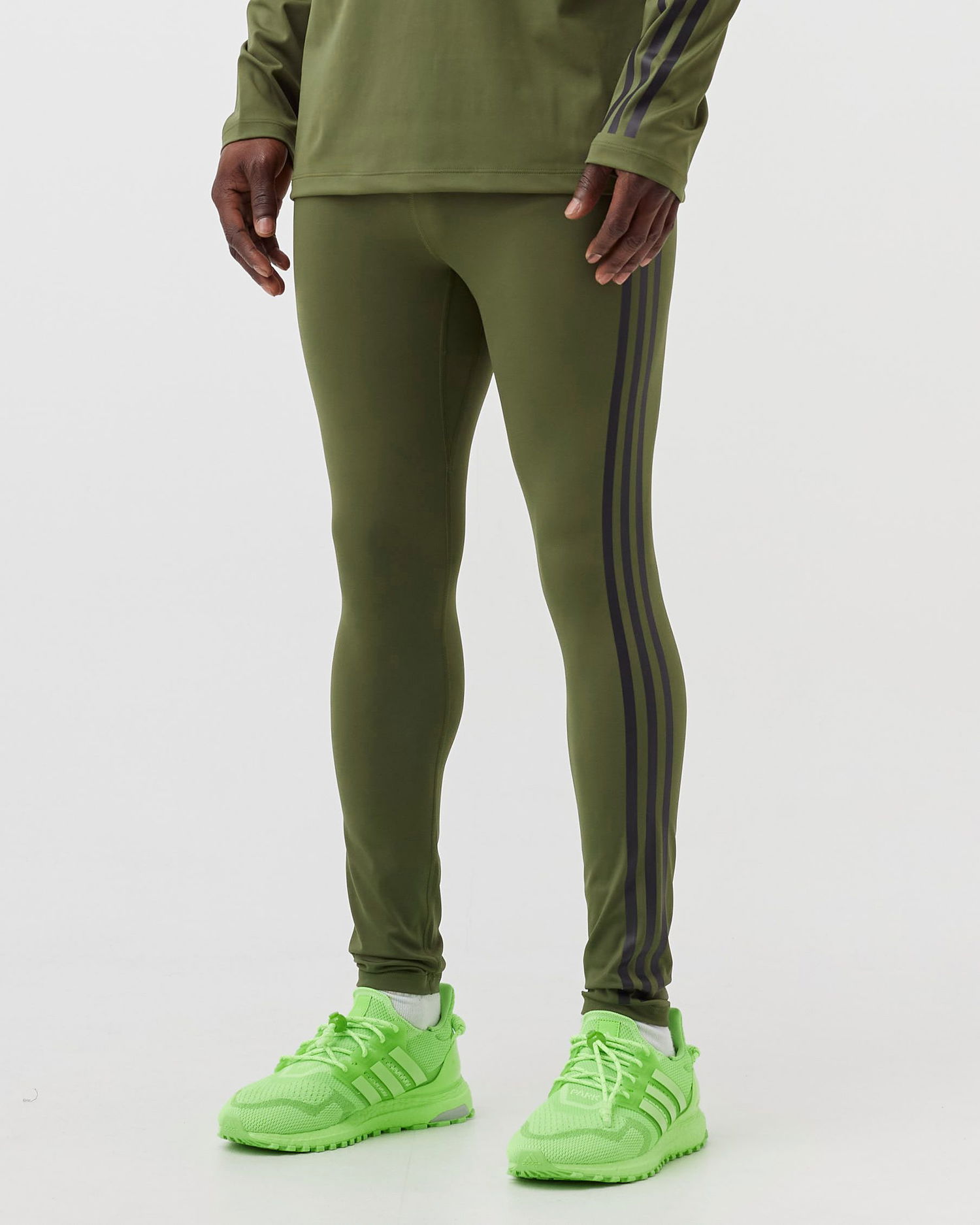 Čarape adidas Originals x Ivy Park Mesh Tights Zelena | 4065427432748, 1