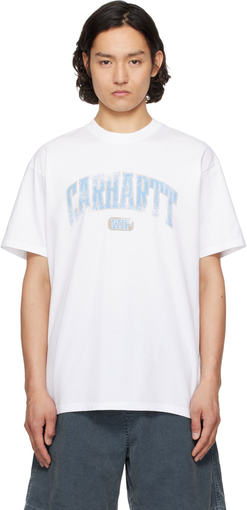 Majica kratkih rukava Carhartt WIP Lecture T-Shirt Bijela | I034766