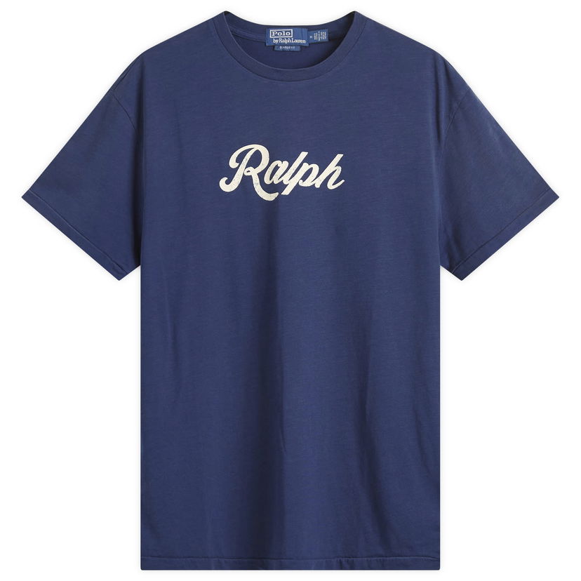 Majica kratkih rukava Polo by Ralph Lauren Ralph Lauren Authentic Logo T-Shirt, Size Large Plava | 710936401011-BLU